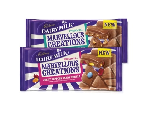 Bulletproof designs packaging for new Cadbury Dairy Milk’s Marvellous Creations