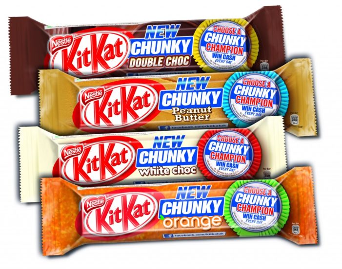 Nestlé Canada Recalls Kit Kat Chunky Peanut Butter & Chunky Hazelnut Bars