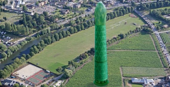 Giant Asparagus Spear Will Tower Over The Shard