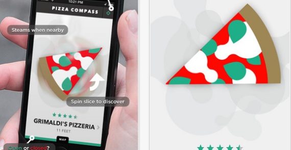 ‘Pizza Compass’, An App That Points You To The Nearest Pizza Store