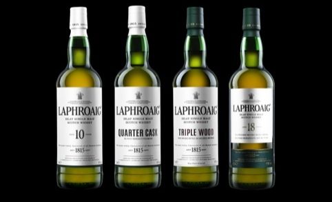 JKR Redesigns Laphroaig Whisky Packaging