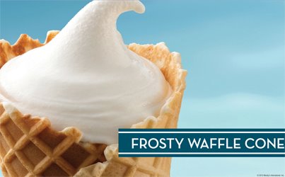 Wendy’s Launch Frosty Waffle Cone