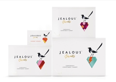 B&B Studio Creates Magpie & Jewel Icons For Jealous Sweets