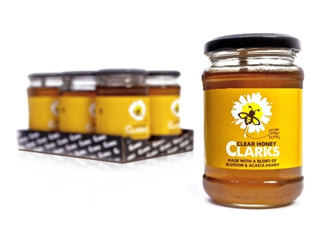 Clarks Clear Honey, by Leahy Brand Design