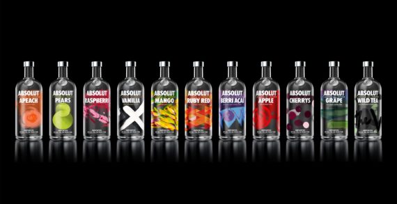Absolut Flavours Undergoes Brand Update With New Designs