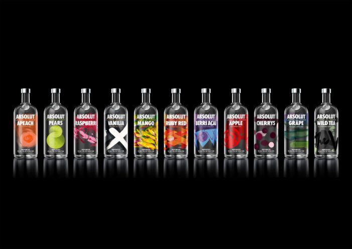 Absolut Flavours Undergoes Brand Update With New Designs