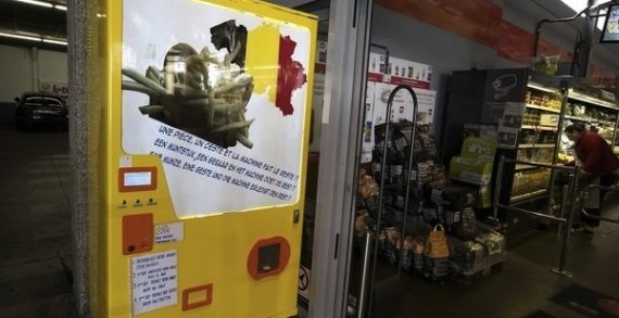 A Vending Machine That Dispenses French Fries
