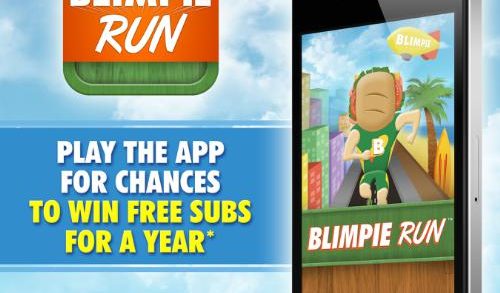 Blimpie Launches New Game App To Appeal to Millennials