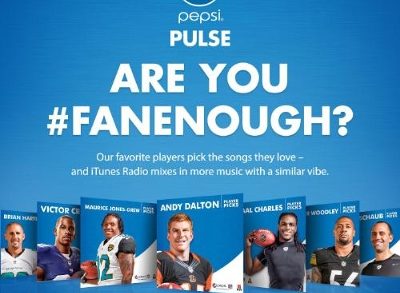 Pepsi Introduces New Customized #FanEnough Stations on iTunes Radio