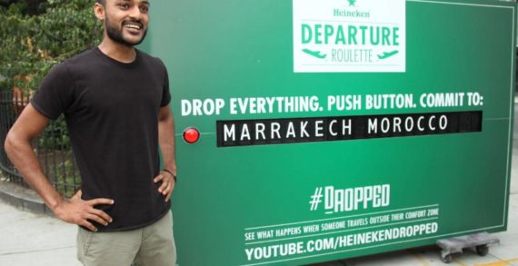 Heineken Challenges Consumers’ Claims with “Departure Roulette” Roadshow