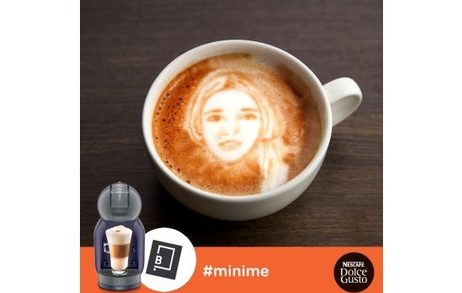 Jam’s Coffee Cup Art for Nescafé