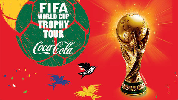 World’s Largest FIFA World Cup Trophy Tour by Coca-Cola & FIFA Kicks Off in Rio