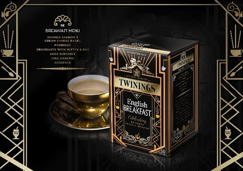 BrandOpus Creates Twinings English Breakfast Tea 80th Anniversary Packs