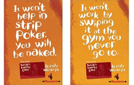 Nando’s Launch Integrated Ad Campaign For New Loyalty Card