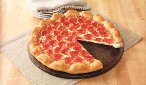 Pizza Hut Adds To Stuffed Crust Line With New 3-Cheese Stuffed Crust Pizza