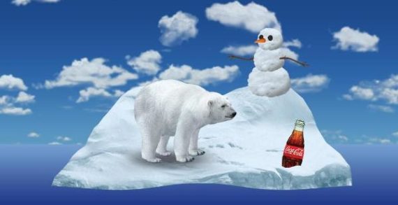 Interactive Coca-Cola Ad Features Polar Animals Performing Crazy Stunts