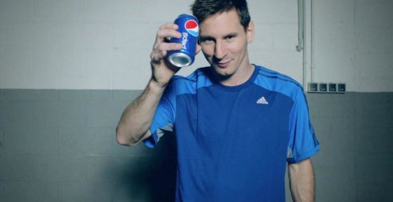 Leonel Messi Shows Off His Football Skills in Lastest Pepsi Ad