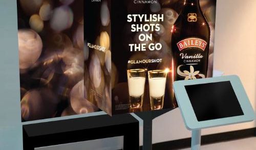 Baileys Launches Stylish Shots On The Go Pop-Up Photo Booths
