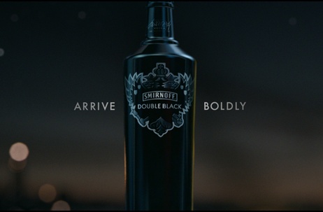 Smirnoff Double Black “Arrive Boldly”