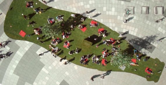 Coca-Cola Rolls Out the Green Carpet in a Pop-Up Park