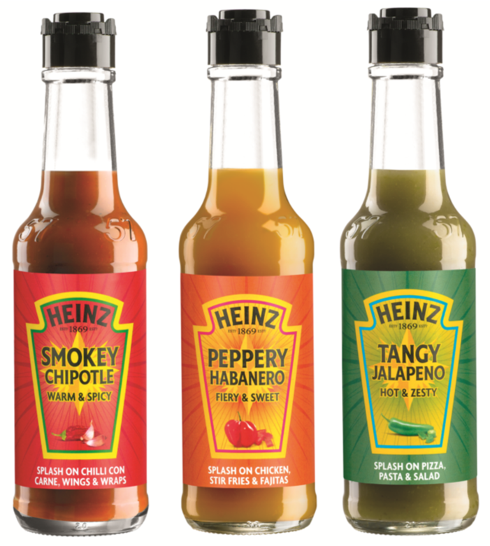 Heinz Hot Sauces Unveil New Look With JKR