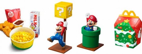 McDonald’s Japan To Offer Super Mario Toys With Its Happy Meals