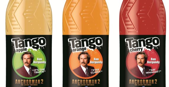 Tango Stays Classy With Limited Edition Anchorman 2 Packaging