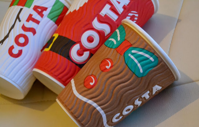 Costa Launch Limited Edition Christmas Cups