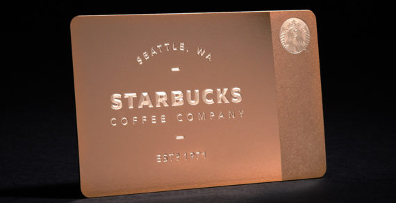 Starbucks Offers New Limited Edition Metal Gift Card in Time of the Holidays