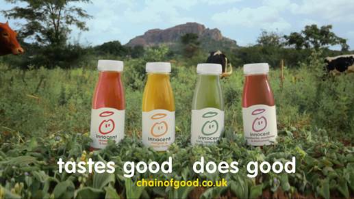 Celebrate the ‘Chain of Good’ With innocent’s New Marketing Campaign