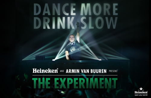 Heineken & Armin van Buuren Team for Responsible Drinking Campaign