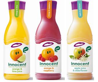 Innocent introduces smaller smoothie bottles