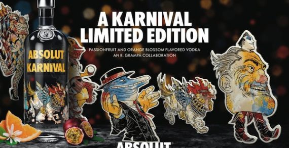 Absolut Unveils Limited Edition ‘Karnival’ Vodka Bottle