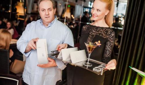 World’s Most Expensive Cocktail Sold at the Opening of Reka Moscow’s Ice Terrace