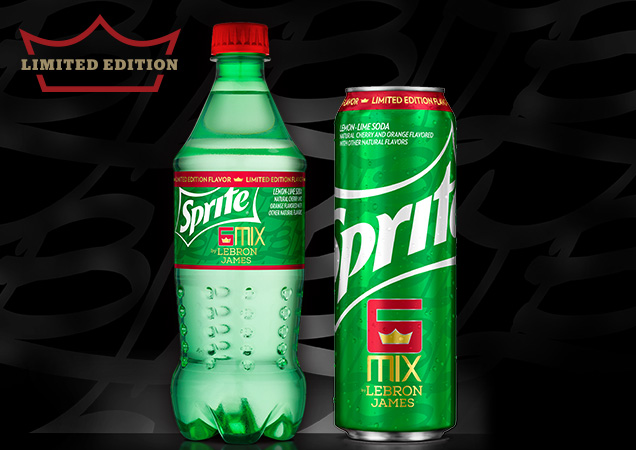 Sprite & LeBron James Mix It Up to Create a New Limited-Edition Flavour