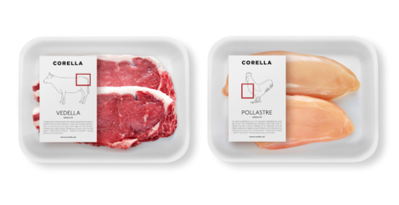 Meat And Cheese Packaging That Shows Which Animal Parts It Contains