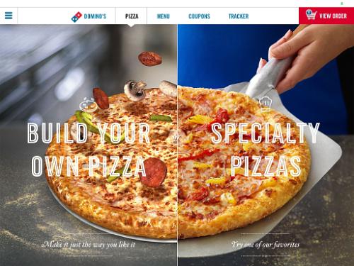 Domino’s Pizza Launches New iPad Ordering App