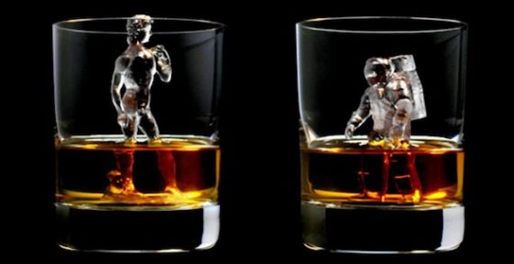 Intricate Ice Cube Figurines That Make Your Drinks Look Like Works Of Art