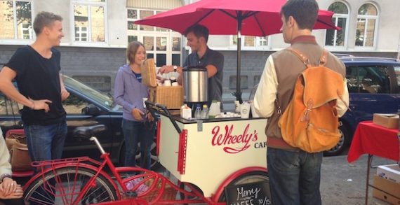 Wheely’s Café: ‘World Smallest Café’ that Runs on Bicycle Wheels