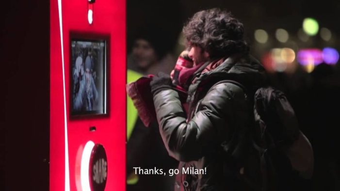 #SharetheDerby: Coca-Cola Machines Unite Rival Football Fans in Milan