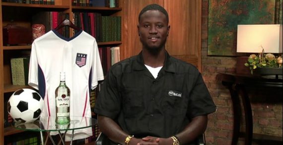 US Football Star Eddie Johnson Helps Search for the Ultimate Bacardí Untameable Fan