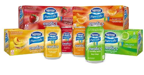 Nestle Pure Life Debuts All-New Exotics Sparkling Water in Four Delicious Flavors