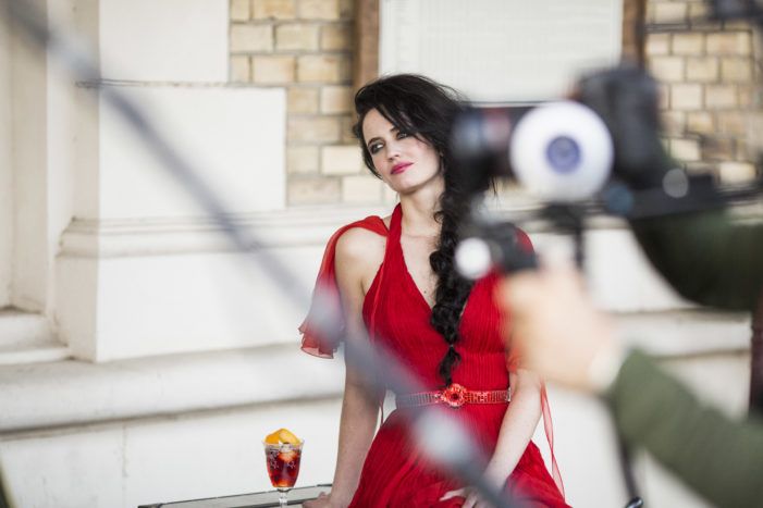 Eva Green Exudes Timeless Beauty as Leading Lady in the 2015 Campari Calendar