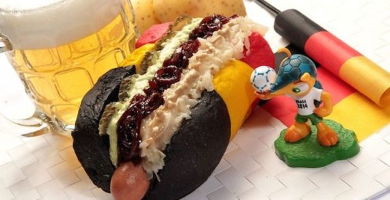 Brazilian Food Vendor Makes Delicious World Cup-Themed Hot Dogs