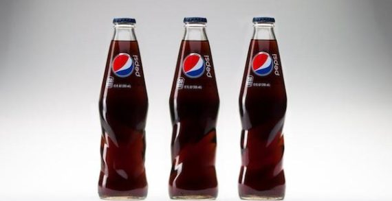 Pepsi’s Classic Glass Bottle Design Has Literally Been Given A Twist