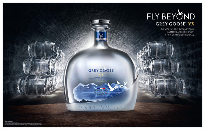New Shirmarro's Wine Center - Grey Goose VX 1l Grey Goose brings together  vodka and Cognac in their VX, which stands for vodka exceptionnelle. It's  made using their high-quality French vodka and