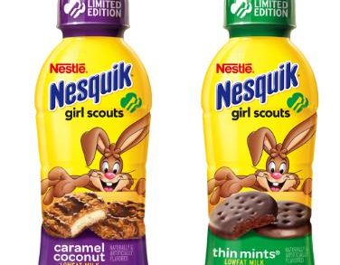 Nestlé Introduces Limited-Edition Nesquik Girl Scout Cookie Beverages