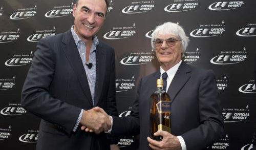 Johnnie Walker Becomes the Official Whisky of Formula One