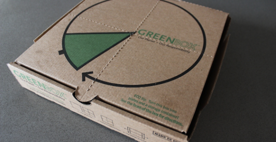 The ‘World’s Smartest Pizza Box’ Turns Into Plates & A Left-Over Container
