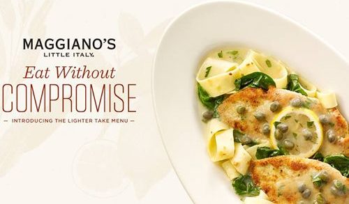 Maggiano’s ‘Lighter Take’ On Classic, Italian Dishes Keeps The Portion & Flavour